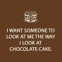 Chocolate Cake Cocktail Napkins