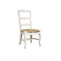 White Ladderback Side Chair