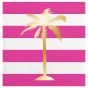 Palm Tree Foil Napkins