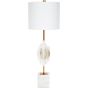 Selenite Buffet Lamp