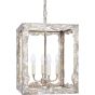 Gray and Gold Aged Lantern