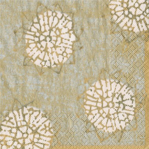 Block Stars Platinum Napkins