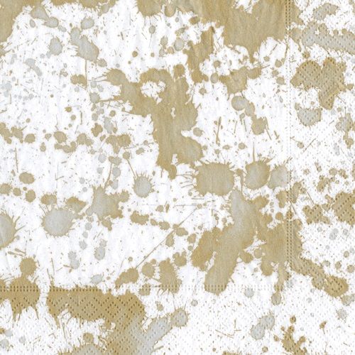 Splatterware Gold Cocktail