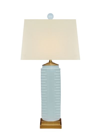 Palladian Blue Vase Lamp