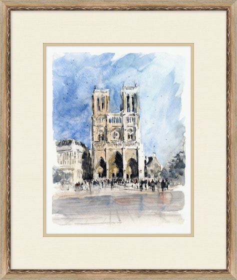 Framed European Scene 2