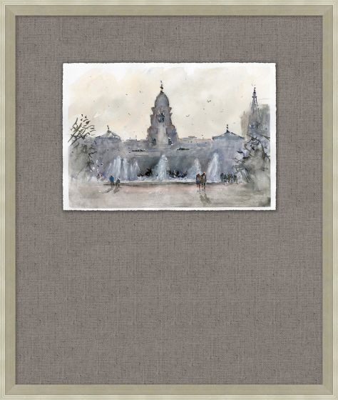 Museum Matted Europe Scene 1
