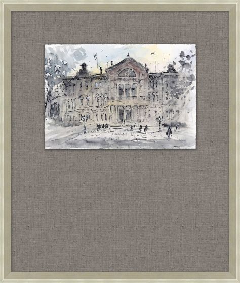 Museum Matted Europe Scene 9