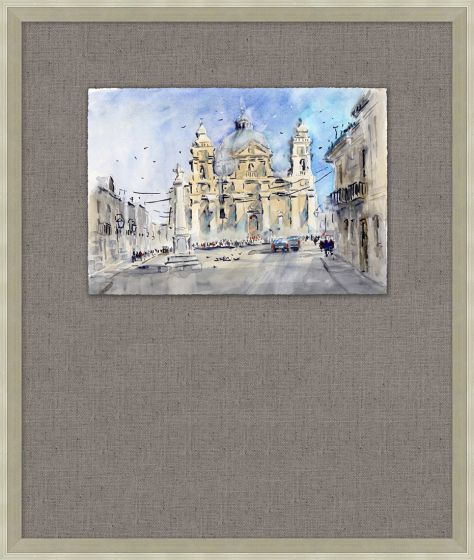 Museum Matted Europe Scene 4