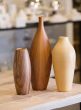 Ceramic Oak Grain Vase