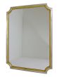 Antiqued Gold & Silver Mirror