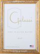 Gold White Washed 4x6 Frame