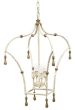 French White & Gold Lantern