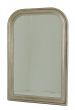Antiqued Silver Leaf Mirror