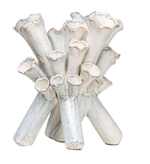 Stoneware Sculpture Vase