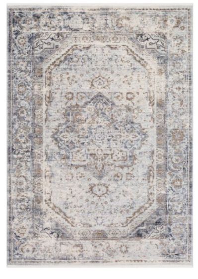 Black, Grey & Ivory Rug