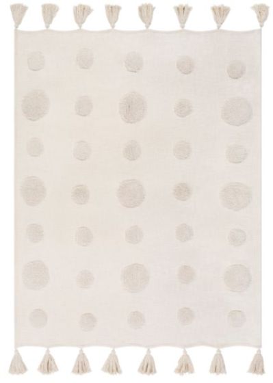 Ivory Shag Throw