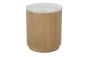 Round Carrara Side Table