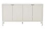 Off White 4 Door Credenza