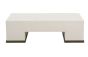 White Waterfall Cocktail Table