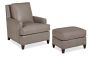 Juno Soft Blue Chair & Ottoman