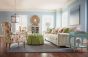 Skirted Ice 3 Cushion Sofa