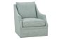 Slate Upholstered Swivel Chair