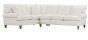 Pearl Left 3 Cushion Sectional