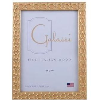 Gold Honeycomb 4x6 Frame