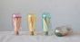 Colored Glass Match Holder
