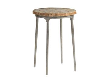 Hammered Iron Quartzite Table