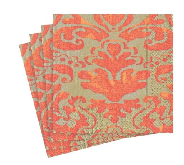 Palazzo Coral Cocktail Napkin