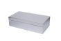 Large Lacquer Silver Leaf Box