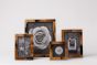5” x 7" Brown Horn Frame
