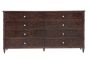 Vuitton Brown 8 Drawer Dresser