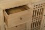 Geometric Wood Sideboard