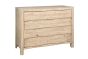 Wavy Wood 4 Drawer Chest