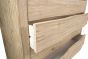 Wavy Wood 4 Drawer Chest