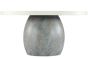 White Top Round Dining Table
