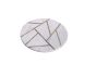 Brass Inlay Marble Cheese Plate