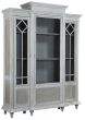 Three Door White Cabinet