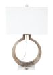 Natural Stone & Acrylic Lamp