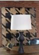 Limed Oak Wood Lamp