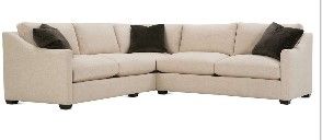 Pearl Fabric Bradford Sectional