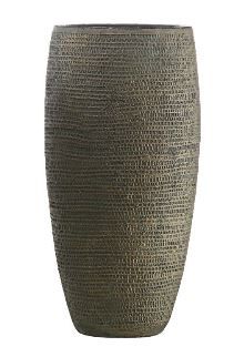 Small Cement Bronze Vase