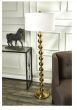 Gold Stacked Ball Floor Lamp
