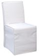 White Upholstered Dining Chair