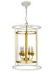 Simple Round Metal Lantern