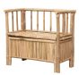 Bamboo Storage Bench