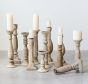 Wood and Metal Candle Holder