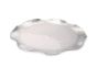 Silver Scalloped Charger